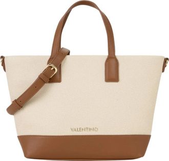 Mario Valentino Tote Bags, female, Brown, Size: ONE SIZE Sac Cabas Atena