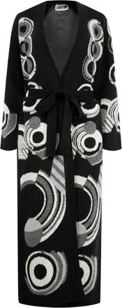 Libertine - Libertine Cardigan Sonia con cintura - Nero