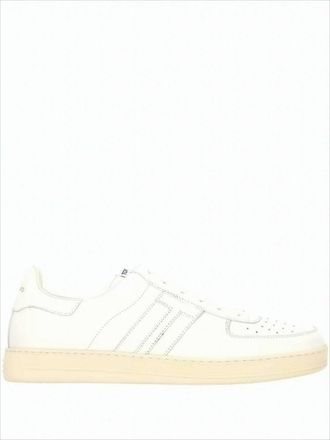 Tom Ford Low-Top Calf Leather Sneakers With Perforated Detailing