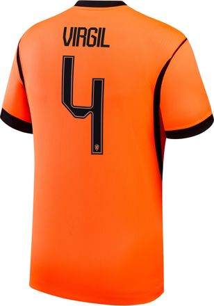 Nike Virgil van Dijk Netherlands National Team 2026 Stadium Home Nike Mens Dri-FIT Soccer Jersey in Orange | NN203949328-NED