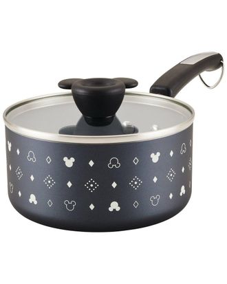 Farberware Disney Monochrome 2Qt Ceramic Nonstick Saucepan With Lid
