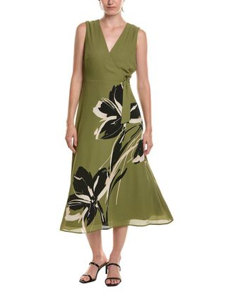Anne Klein A-Line Midi Dress