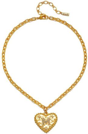 Sequin The Celeste Initial Pendant Necklace in Gold - M at Nordstrom