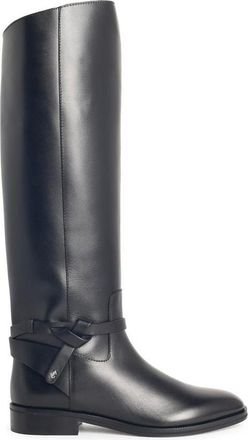 Jimmy Choo London Lawton Kb Black Leather Boots
