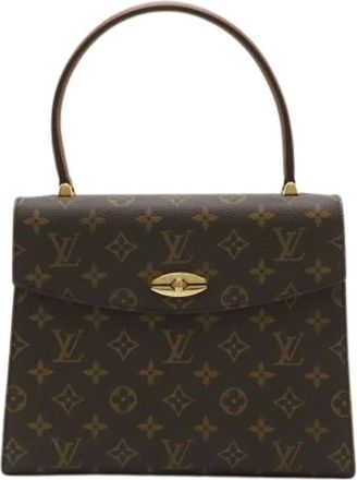 Louis Vuitton Pre-owned Handbags, female, Brown, Size: ONE SIZE Pre-owned Monogram Handbag