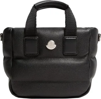 Moncler Moncler Micro Caradoc Tote Bag, Women, Black, Size: One Size