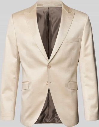 Wilvorst Sakko mit Pattentaschen und Reverskragen in Beige, Gr&ouml;&szlig;e 102