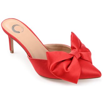 Journee Collection Womens Tiarra Wide Width Evening Pumps