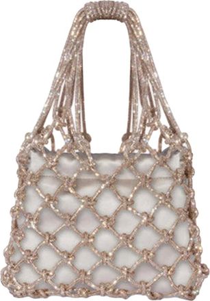 Hibourama Bags Carrie Satin - Dames - Tassen - Geel - Maat: ONE Size Satijn