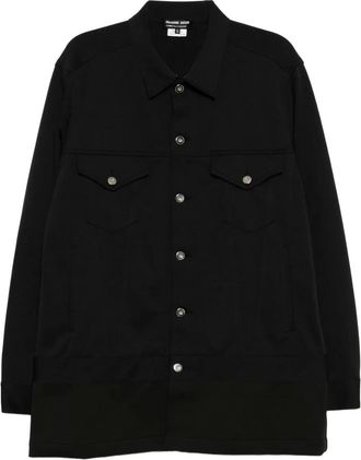 Comme Des Gar&ccedil;ons collared jacket - Black