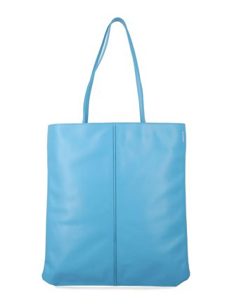 Jil Sander Linea Smooth Leather Central Piping Tote