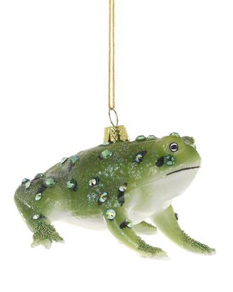 Cody Foster & Co. Meadowlands Frog Ornament