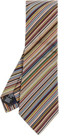 Paul Smith Zijden das - Heren - Stropdassen - Blauw - ONE Size - Accessoires