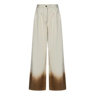 Alanui Dames, Jeans, Wit, Maat: W27 Katoen