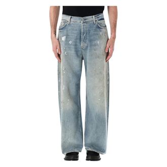 Acne Studios Straight Jeans, male, Blue, Size: L Trafalgar Jeans