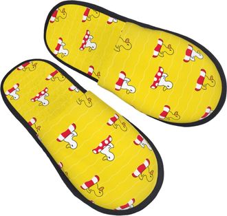 Generic Duck Swimming Ring Men Women Slippers Slip On House Shoes Cosy House Slippers For Bedroom Winter Outdoor L