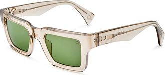 Etnia Barcelona Lluis Polarized GY Mens Sunglasses Clear Size 49