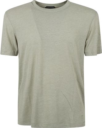 Tom Ford Mn Cut And Swen Crewneck T-shirt
