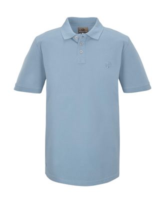 G.I.G.A. DX by killtec Poloshirt GS 5 MN PLSHRT GOTS, Herren, Gr. L, blau (hellblau), Obermaterial: 100% Baumwolle, G.I.G.A. DX BY KILLTEC, Shirts Poloshirt, GOTS-zertifizie