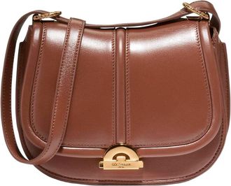 Cole Haan Celenea Leather Saddle Bag