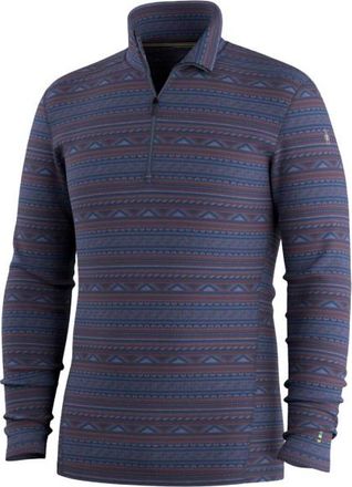 Smartwool Classic Thermal Merino Base Layer 1/4 Zip Boxed Merinounterw&auml;sche f&uuml;r Herren | blau