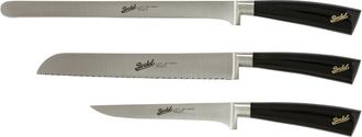 Berkel Elegance Ham Set of 3 Knives Black