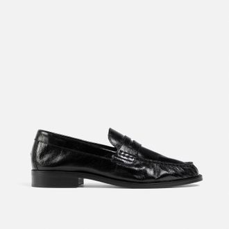 Duke + Dexter Duke + Dexter, Womens CB Black Penny Loafer - Womens, Size 3