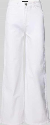 Pieces Wide Fit Jeans aus Baumwoll-Mix Modell SELMA in Weiss, Größe 26/32