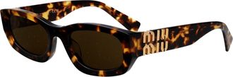 Miu Miu Womens Sunglasses 0mu B04s Havana Honey Acetate