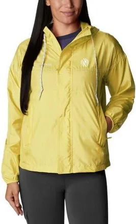 Columbia Womens Columbia Yellow Nashville SC Flash Challenger Omni-Shade Full-Zip Windbreaker at Nordstrom, Size Medium