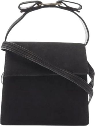 Ferragamo Pre-owned Handbags, female, Black, Size: ONE SIZE Pre-owned Handbag