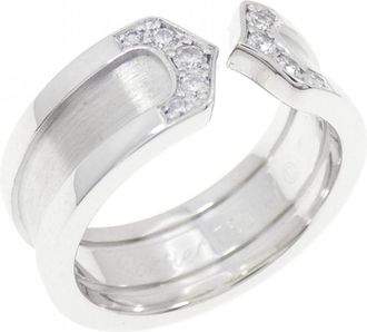 Cartier White Gold White Gold (18K) Band Ring (Pre-Owned)