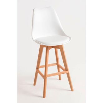 Regalos Miguel Packs Taburetes Cocina - Pack 6 Taburetes Synk - Blanco