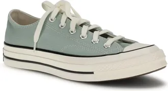 Converse Unisex Chuck 70 Sneakers Thyme Again-Egret-Black Upper: Cotton; Sole: Rubber Again/egret/black