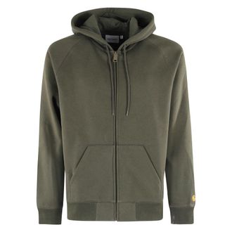 Carhartt Work in Progress Hooded Chase Jacket - - Sweatshirts & Hoodies - Uomo - Verde - S