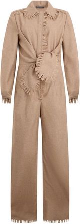 Alberta Ferretti Donna, Jumpsuits, Beige, M, new