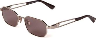 Ana Hickmann Womens Sunglasses Rose Gold-Pink Metal Eyewear - Gold/pink