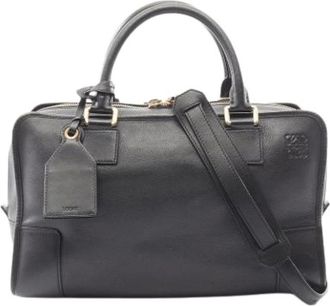 Loewe Pre-owned Handbags, female, Black, Size: ONE SIZE Pre-owned Handbag