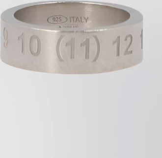 Maison Margiela silver logo ring