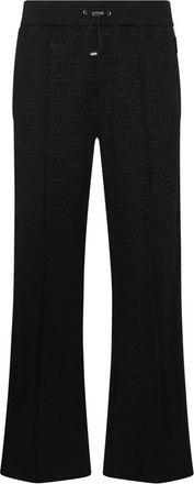 Philipp Plein Tracksuit Broeken Monogram - Heren - Sweatpants - Zwart - M - Katoen - Broeken