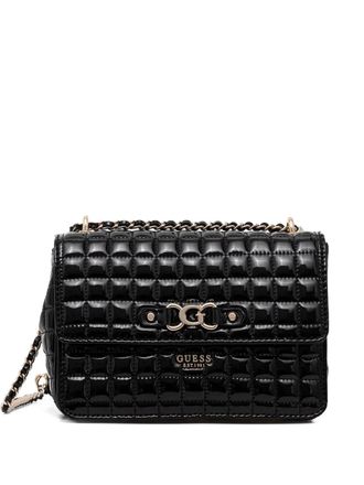 Guess Co quilted crossbody bag - Black