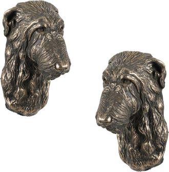 OEM Galgo Escoc&eacute;s, Lebrel: Estatuilla De Perro, Busto Colgante, Decoraci&oacute;n &Uacute;nica Para Un Amante De Los Perros De Art-dog