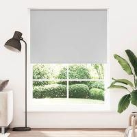 OEM Estor Enrollable Opaco De 164,4 X 230 Cm, Ancho De La Tela 160 Cm, Gris - Crezuo
