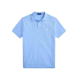 Ralph Lauren Polo Shirts, male, Blue, Size: 2XL Short-Sleeve Piqu&eacute; Polo