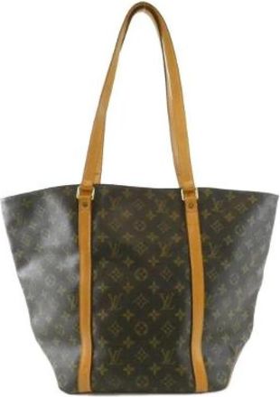 Louis Vuitton Pre-owned Monogram Tote Bag - Dames - Vintage Shopper - Bruin - ONE Size - Vintage