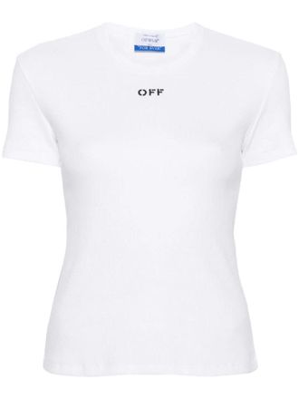 Off-white Off Stamp Rib Basic Tee