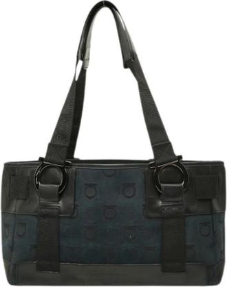 Ferragamo Pre-owned Tote Bag - Dames - Vintage Shopper - Zwart - ONE Size - Vintage