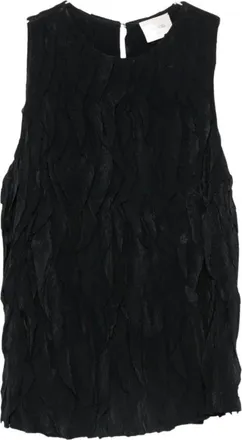 Alysi Dames, Tops, Zwart, Maat: XS