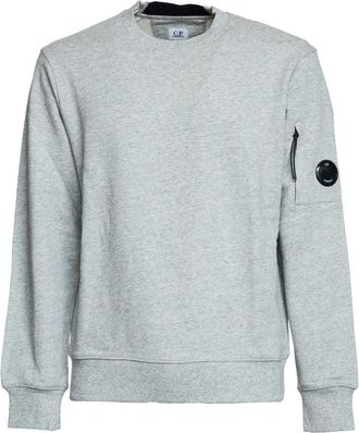 C.P. Company Diagonal Raised Fleece Crew Neck Lens Sweatshirt