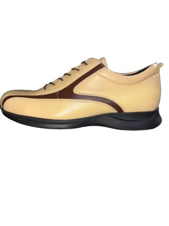 GBX Mens Oxford Shoes In Bone/ Brown